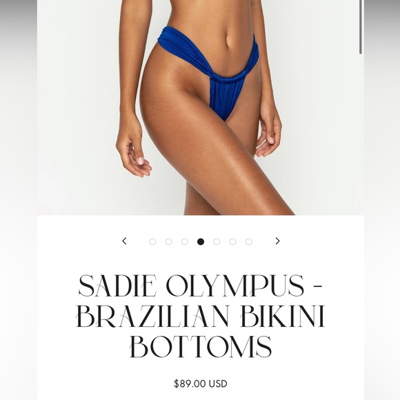 SOLD ON DEPOP Sommer Swim bikini Balconette bikini top Olympus bottoms cobalt - Picture 3 of 11
